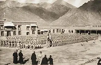 Régiment de Drapchi dans les années 1930