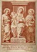 Vierge à l'Enfant avec saint Pierre et saint Paul, d'après une œuvre du Collegium Germanicum et Hungaricum de Rome