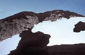 Vue du sommet de The Volcano.
