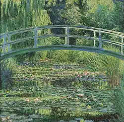 Nymphéas et pont japonais