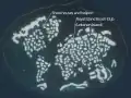 Carte de 2014, montrant les quelques îles développées