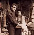 Avec Frank Borzage, dans La Colère des Dieux (1914)