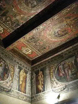 Peintures a fresco.