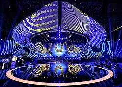 Photo de la scène du Concours.
