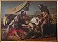 Alessandro Guardassoni.Les croisés assoiffés, 1852, Pinacothèque nationale de Bologne.