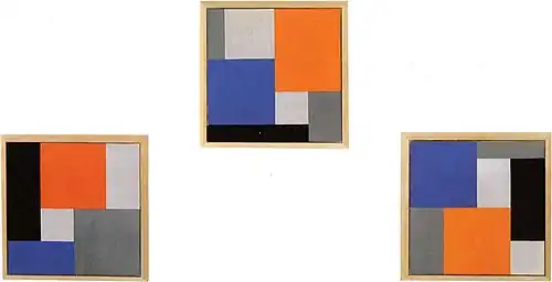 Composition XVIII en trois parties, 1920