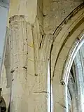 Départ des arcades flamboyantes.