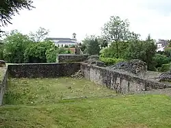 Vue intérieure du caldarium.