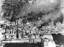 L'Incendie de Thessalonique (1917).