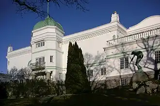 Galerie Thiel,Djurgården Stockholm59° 19′ 20″ N, 18° 08′ 55″ E