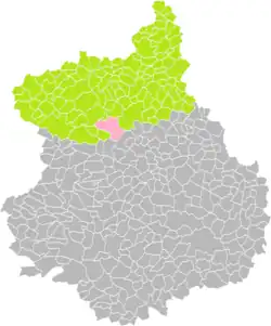 Thimert-Gâtelles dans son arrondissement.