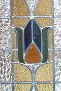Détail de l'entrée d'un appartement.