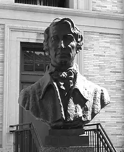 Buste d'Henry David Thoreau.