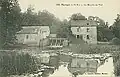 Thorigné ː le moulin de Thizé, sur la Vilaine, au début du XXe&nbsp;siècle (carte postale).