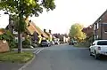 Rue principale de Thurlaston.