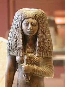 Dame Touy, Règne d'Amenhotep III, v. 1411-1352Louvre.