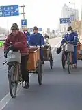 Triporteurs, Tianjin (Chine).