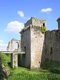 Le château de Gilles de Rais à Tiffauges.