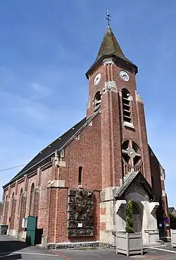 L'église Saint-Brice.