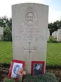Tombe d'un soldat britannique.