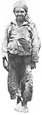 Un habitant de Las Hurdes ; photographie publiée dans la revue La Ilustración Española y Americana, 30 juin 1908, p. 392.