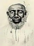 Hamed bin Mohammed el Marjebi, surtout connu commeTippo Tip, le transporteur des esclaves vers les chutes Wagenia