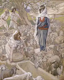 Jacob et Rachel au puits,James Tissot, 1836-1902Musée juif (New York)