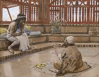 Joseph s'entretient avec son frère Juda