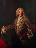 Pierre-Joseph Titon (1686-1758), seigneur de Cogny par Nicolas de Largillierre. Petit-fils de Maximilien.