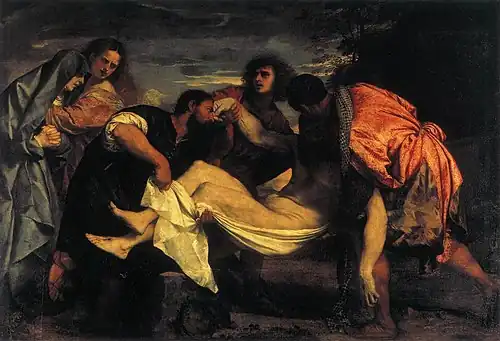 Mise au tombeau,Le Titien