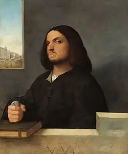Giorgione et Titien, Portrait d'un noble vénitien, vers 1507.