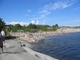 Plage à Lilleskagen, Tjøme