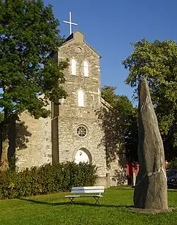 L'église de Tjotta.