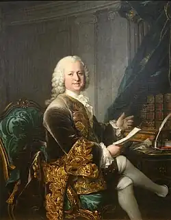 Louis TocquéPortrait du comte de Saint-Florentin