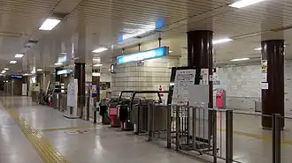 Ligne de contrôle.