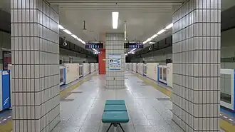 Le quai central.