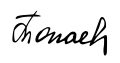 Signature de Kassym-Jomart TokaïevҚасым-Жомарт Тоқаев