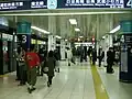 Quai de la ligne Namboku