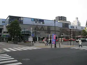 Entrée de la station Nishi-Kasai