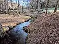 Le ruisseau du Puech-Lasvieilles, affluent du lac.