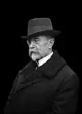 Tomáš Masaryk en 1918.