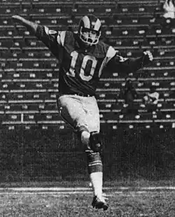 Description de l'image Tom Dempsey 1975.jpg.