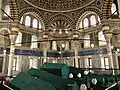 Intérieur du tombeau de Selim II