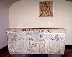 Tombeau d'Urbain VI (1378-1389).