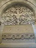 Tombe du père Bienvenu Noailles, chapelle de la Communauté Contemplative, couvent de la Solitude.