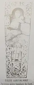 Relevé de l'ancien tombeau.