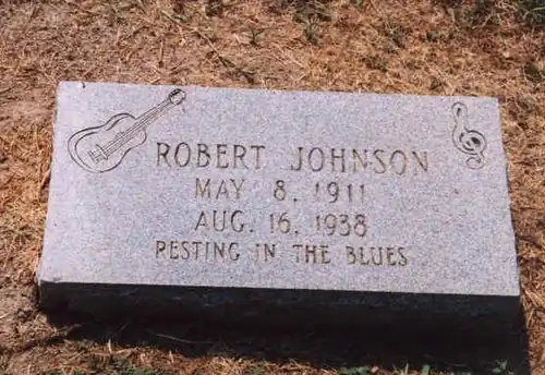 Plaque hommage à Robert Johnson