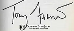 signature de Tony Abbott (écrivain)