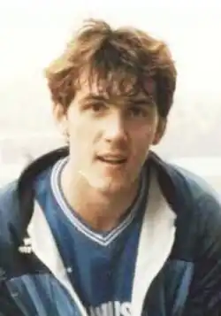 Photographie montrant Tony Cascarino.