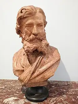 Buste d'Ernest Hébert, par Tony Noël.